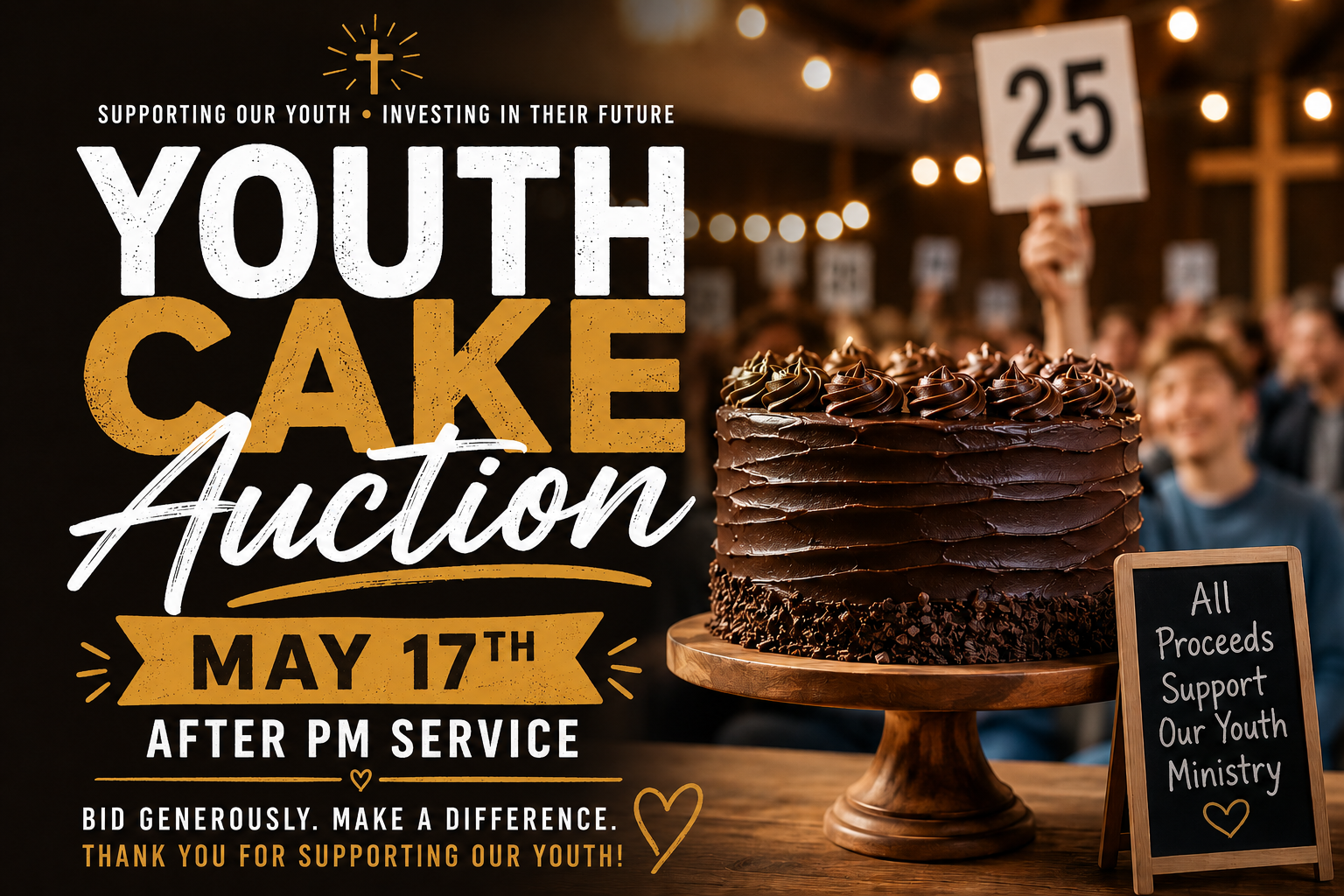Youth Cake Auction